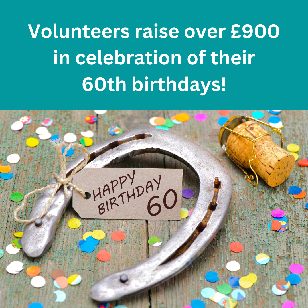 Volunteers celebrate turning 60 with birthday fundraisers